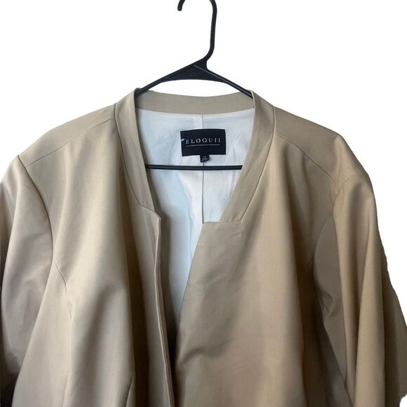 Eloquii Single Button Blazer Sz 28 - Picture 3 of 10